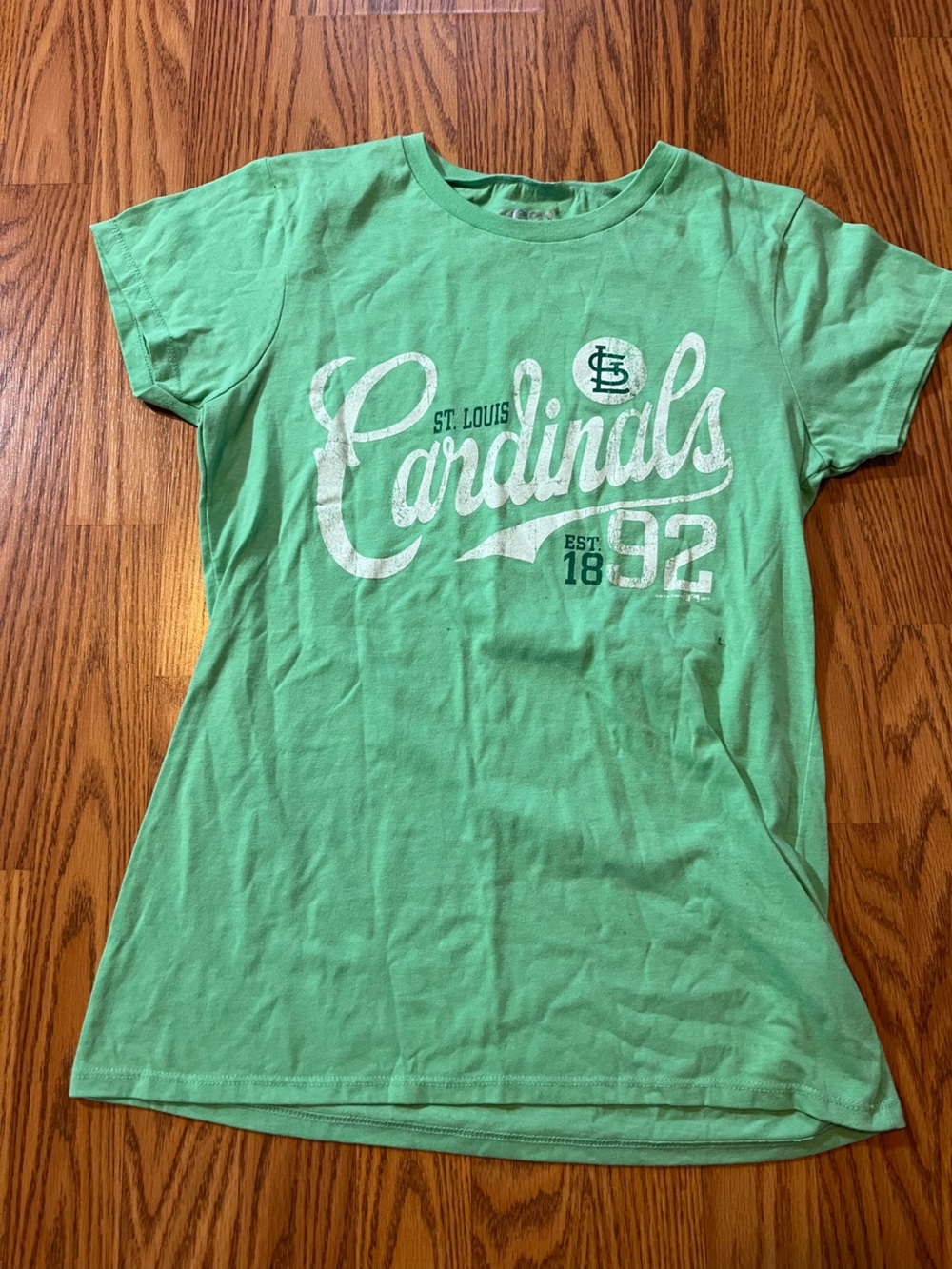 Womens size L St. Louis Cardinals tshirt fitted tee